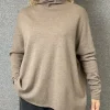 Caroline Jill Polo Sweater taupe