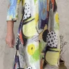 Grizas Cowl Dress brights