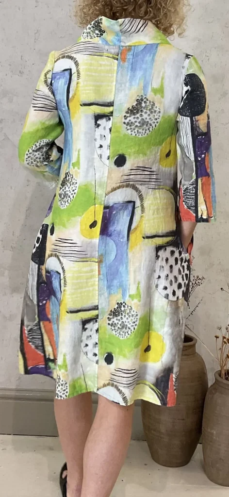 Grizas Cowl Dress brights