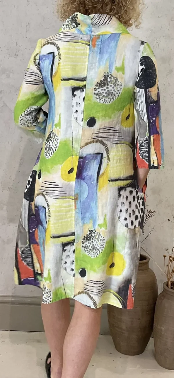 Grizas Cowl Dress brights
