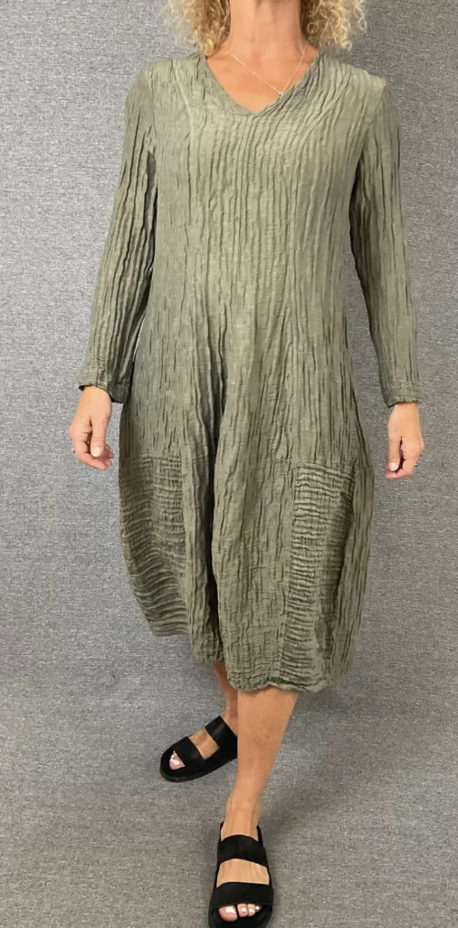 Grizas Dress 91289 pale khaki