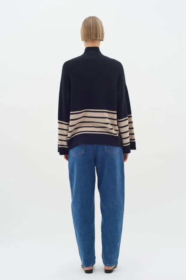 InWear Jumper Gittel black/haze melange