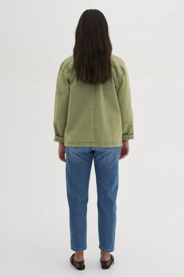 My Essential Wardrobe Army Jacket dusty olive wash