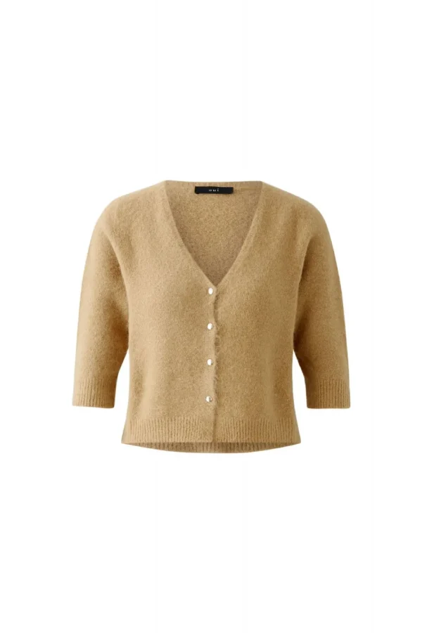 Oui Cardigan desert tan