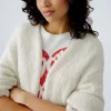 Oui Cardigan off white