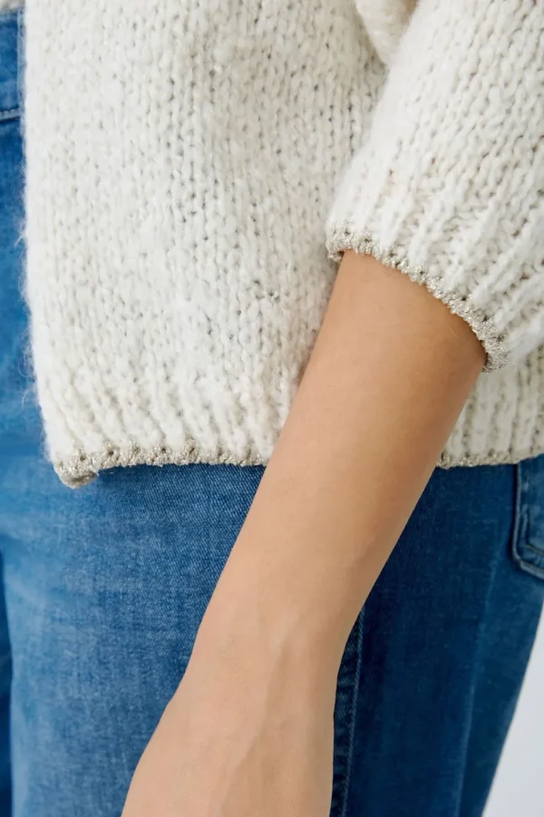 Oui Cardigan off white