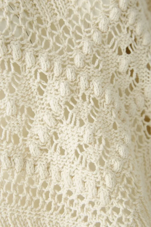 Oui Lace Jumper gardenia