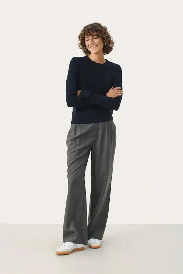 Part Two Jumper Jaylyn navy blue