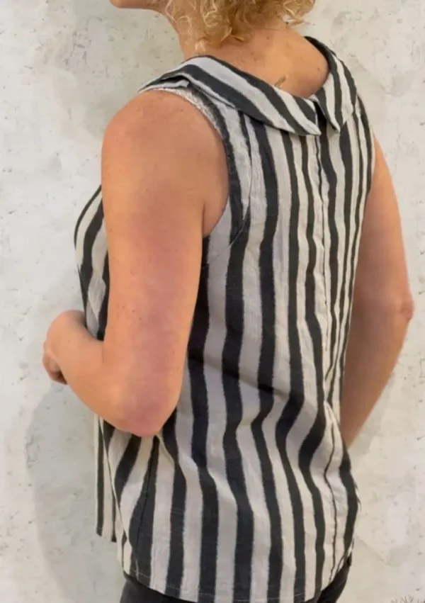 Thing Top Stripe light grey
